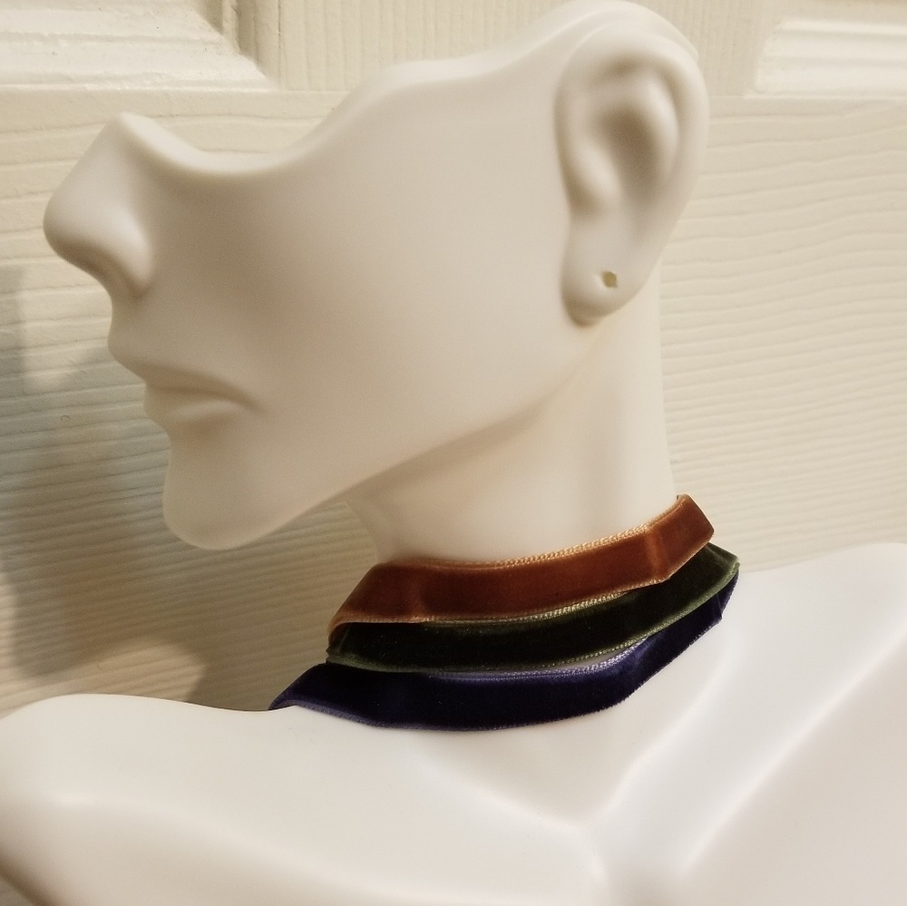 3 Piece Velvet Chokers